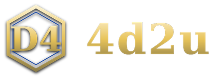 4d2u โลโก้
